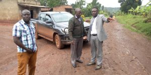 Buikwe North MP (R) Inspecting Health Centers in Wakisi Division