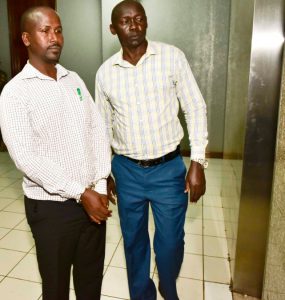 CID Caleb Tashobya arrested @ anti-corruption unit-State House