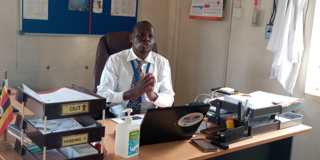 Dr. Philbert Nyeko speaking on the incident to URN on Monday.