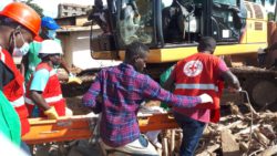 Redcross staff at kansanga Building