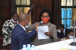 Ag. Chairperson National Physical Planning Board, Mrs. Amanda Ngabirano