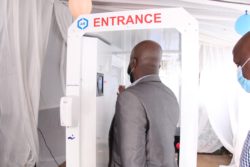 CEO Adams Smith explaining how the innovation machine works