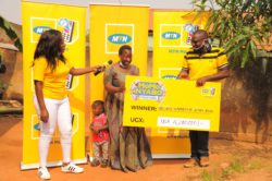 Nalongo from Makerere won UGX4.2M from the MTN MoMoNyabo Promotion