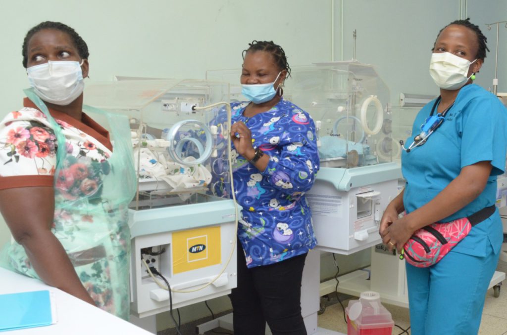 The situation at the newly refurbished NICU at Kawempe National Referral Hospital