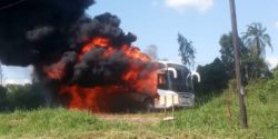 Bus-Registration-Number-UG-0391-H-belong-to-Parliament-on-fire