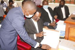 Kiwanuka Kiryowa the DTB Lawyer in court on Monday