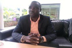 MP Ogama while speaking to journalists on why he rejected the results
