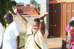 Annet Musika Shortly after Nomination as Jinja City Woman MP NRM Candidate on Thursday (1)