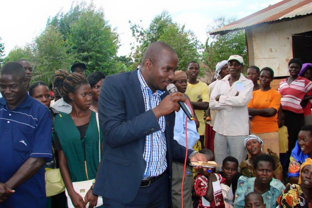 Hon. Lufafa at a Constituency Function last year