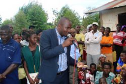 Hon. Lufafa at a Constituency Function last year