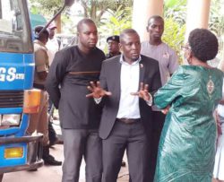 Odoi Speaks to Health Minister Jane Acheng