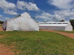 Another tent at a regional Referral Hospital (RRH)