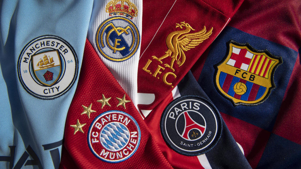 The Top European Football Club Badges