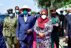 Museveni with suhulu