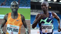 Uganda's Joshua Cheptegei and Kiplimo