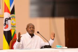 Museveni emphasises a point recently