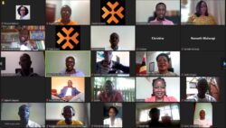 Collage of graduates during the virtual graduation ceremony organised by the MTN Foundation and Ubunifu systems
