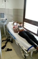 Kenzo hospitalised after a nasty accident