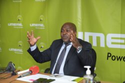 Umeme Managing Director Mr Selestino Babungi