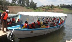 The-thirty-seater-Boat-donated-by-URA-to-Bwama-Primary-School-to-aid-movement-of-pupils-and-staff