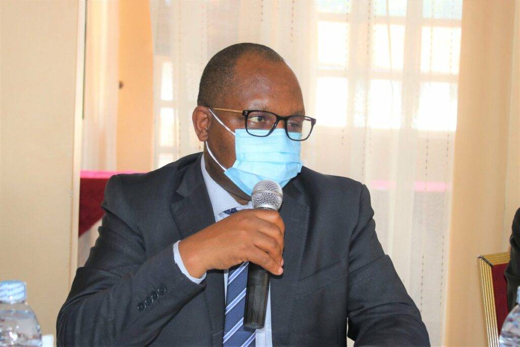 Acting Commissioner for Refugees, Douglas Asiimwe is also part of the delegation