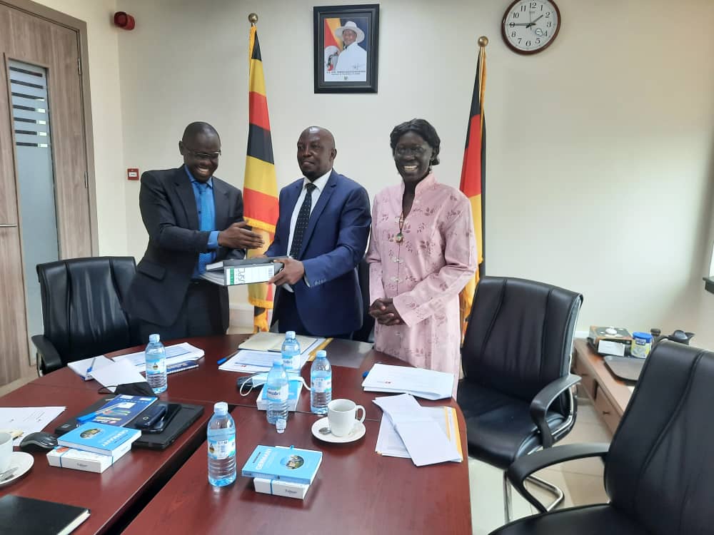 Ngoma assumed office as the new Board Chairman of the Uganda Security Printing Company (USPC) on Wednesday