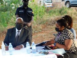 Presiding judge visits the land