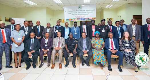 Representatives of IGAD Member states pose for a group photo during the 3rd Technical Committee Meeting (2)