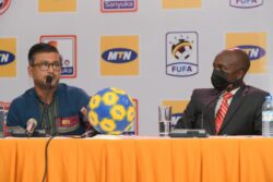 The-MTN-Chief-Marketing-Officer-Somdev-Sen-L-and-the-UPL-Chairman-Arinaitwe-Rugyendo-at-the-partnership-launch1
