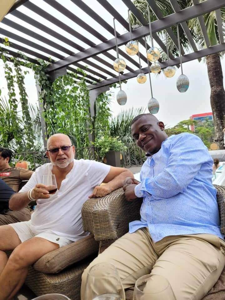 Sseruga chilling with tycoon Sudhir