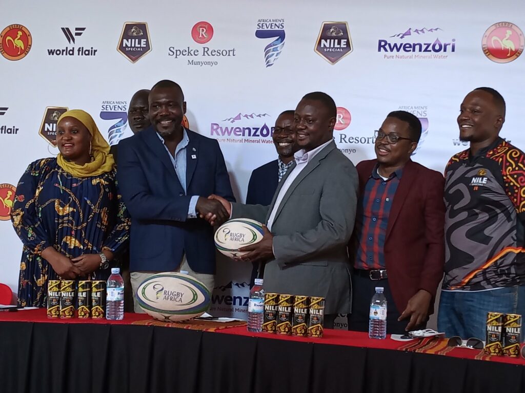 1649344490112_Representatives from Rugby Africa, URU, Nile Breweries plus the LOC launched the tournament.