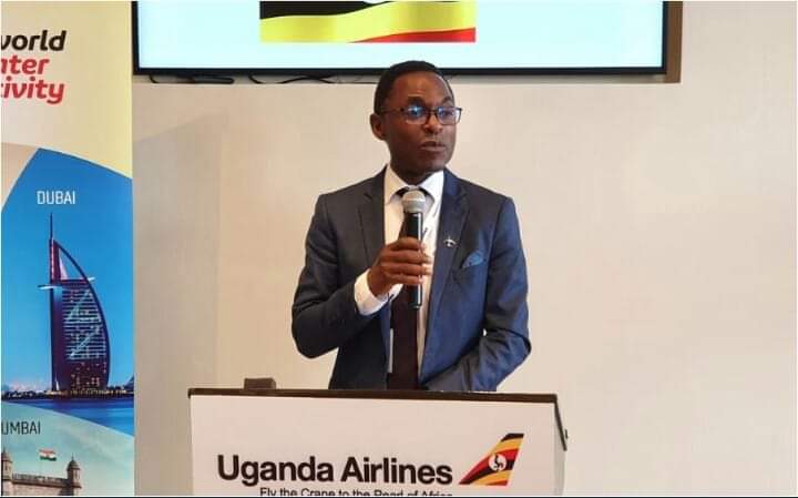 Former Chief Executive Officer of Uganda Airlines Cornwell Muleya(1)