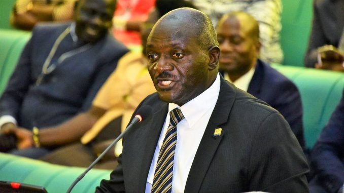Gen. Edward Katumba-Wamala the Works and Transport Minister