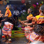 Nansambu and fellow POA stars performing was a Kiganda dance