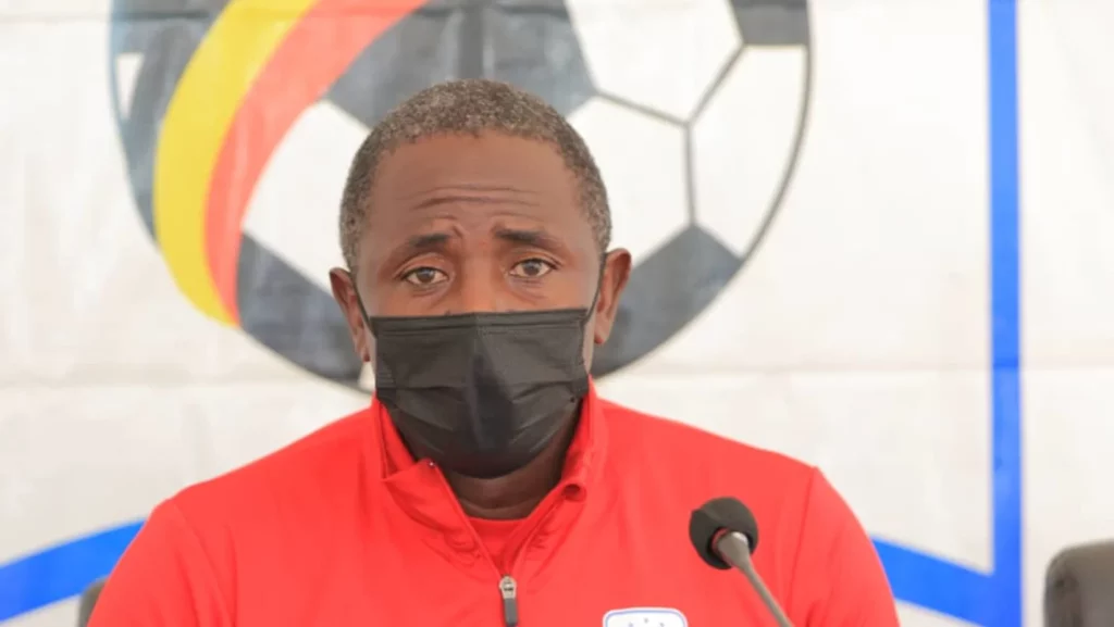 Coach George Lutalo. FUFA Photo