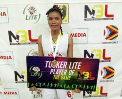 Haruri shot 22 points, 4 rebounds and 5 assists. FUBA Photo
