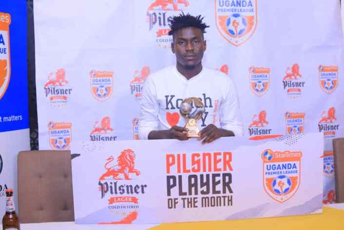 Shaban is the Pilsner player of the month of April. Courtesy Photo