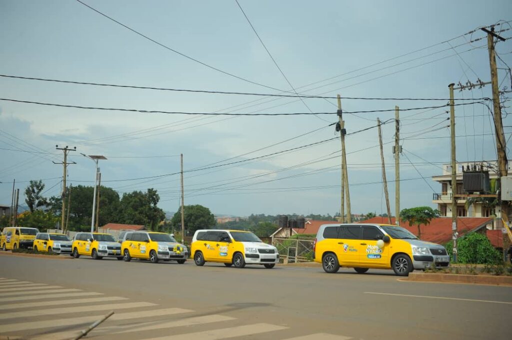 Some of the Toyota Succeed cars to be won