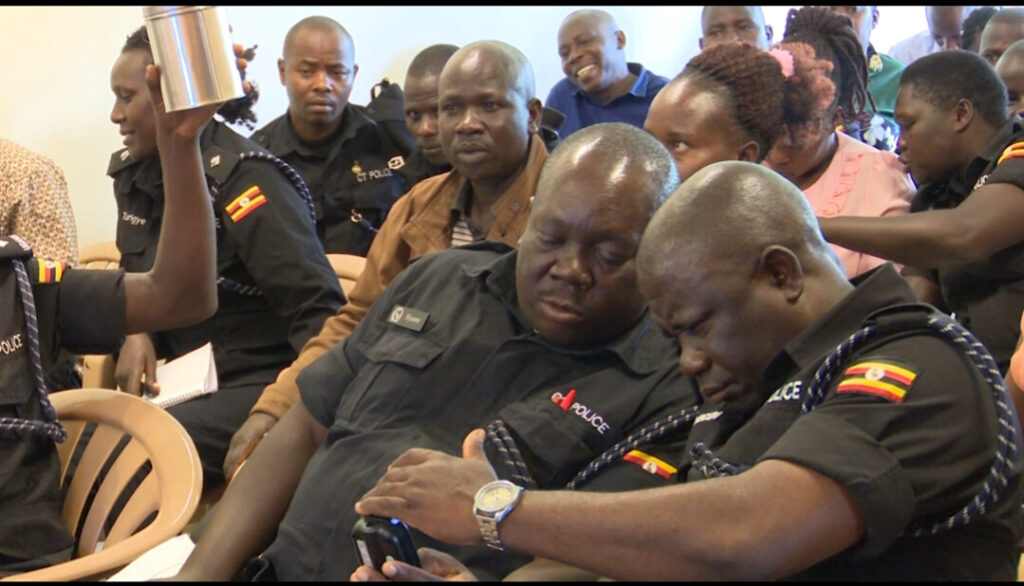 Some of the officers from the Counter Terrorism Police that attended the training last Friday
