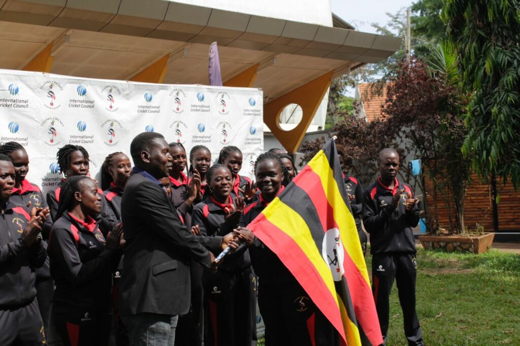 The team was flagged off on Friday at Lugogo sports complex.
