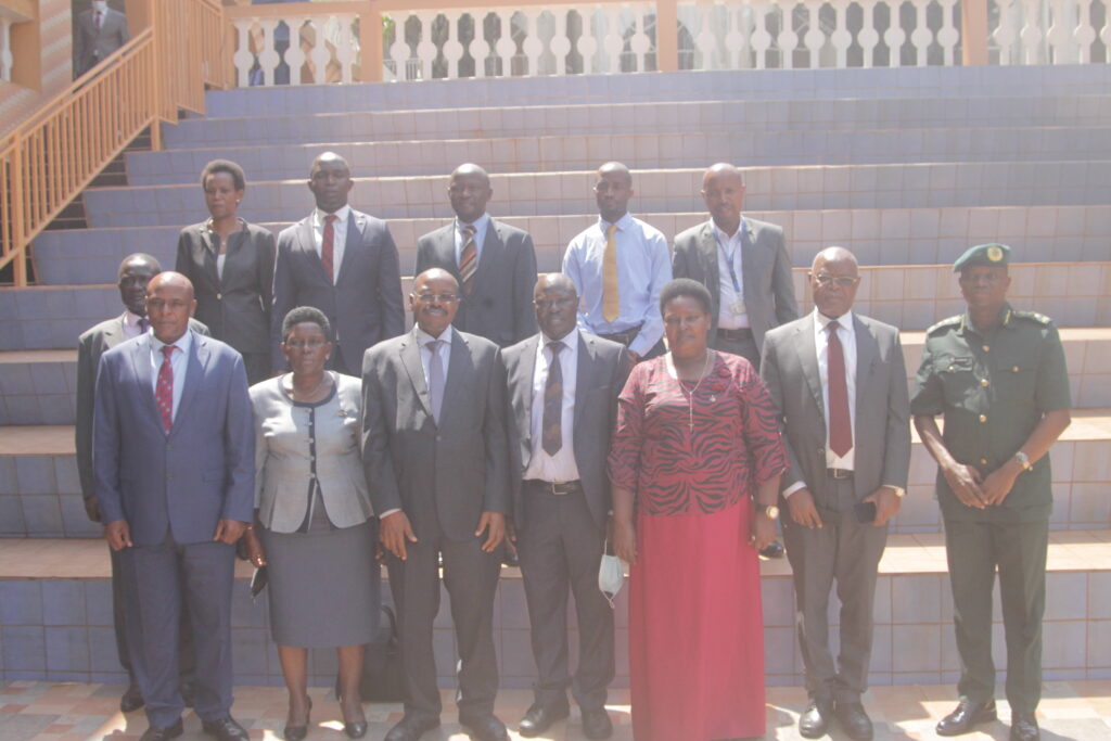 The Ministers flanked by the stakeholders in a group photo after the PNSD III launch