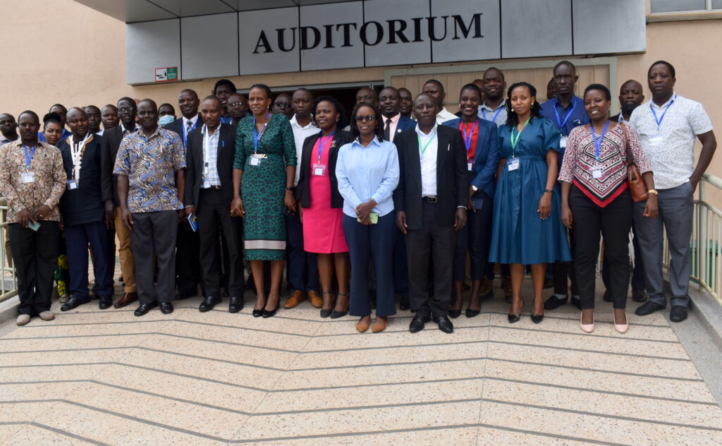 The stakeholders in a group photo after the inception of the project