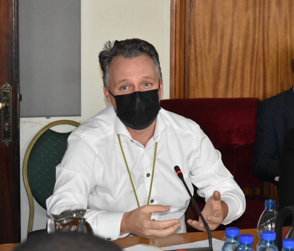 Outgoing MTN boss, Wim appearing before Mps