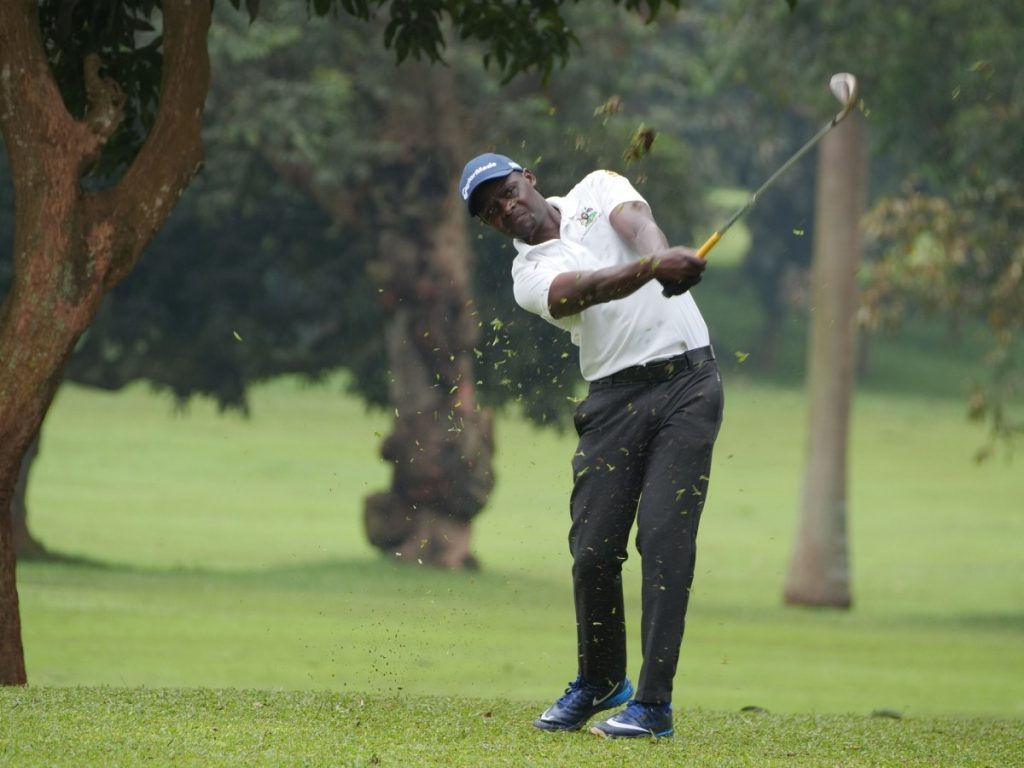 Deo Akope swings powerfully at a previous event. Courtesy Photo