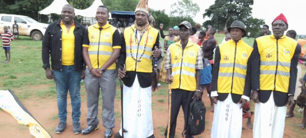 MTN and Ker Alur officials at the event