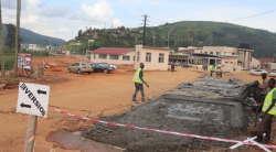 Ongoing works at Katuna one stop border post (Photo Credit Samuel Amanya)
