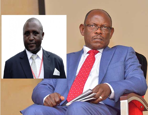 A photo montage of Prof Nawangwe and Elias (inset)
