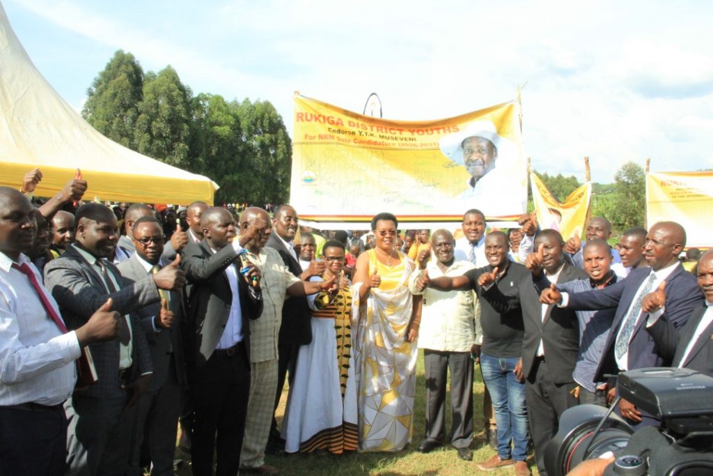 Mateke join rukiga youth leaders in endorsing Presdient Museveni