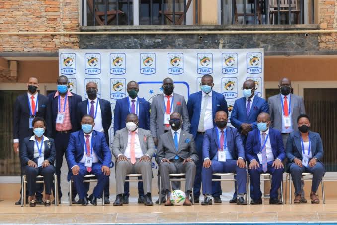 Now Government Chief Whip Rt Hon Hamson Denis Obua gracing one of fufa assembly