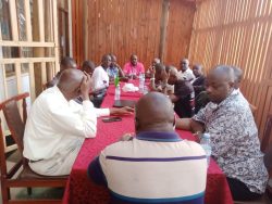 Katwire, some NRM leaders in Mbarara City in the Meeting
